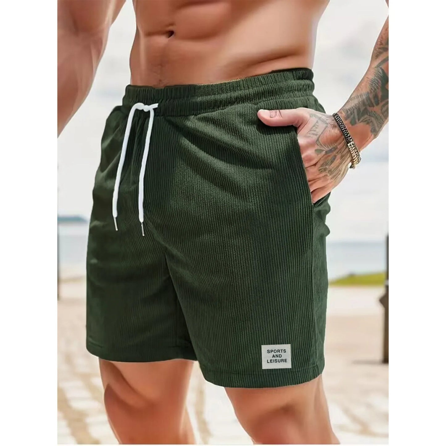 Sven | Corduroy Shorts Heren