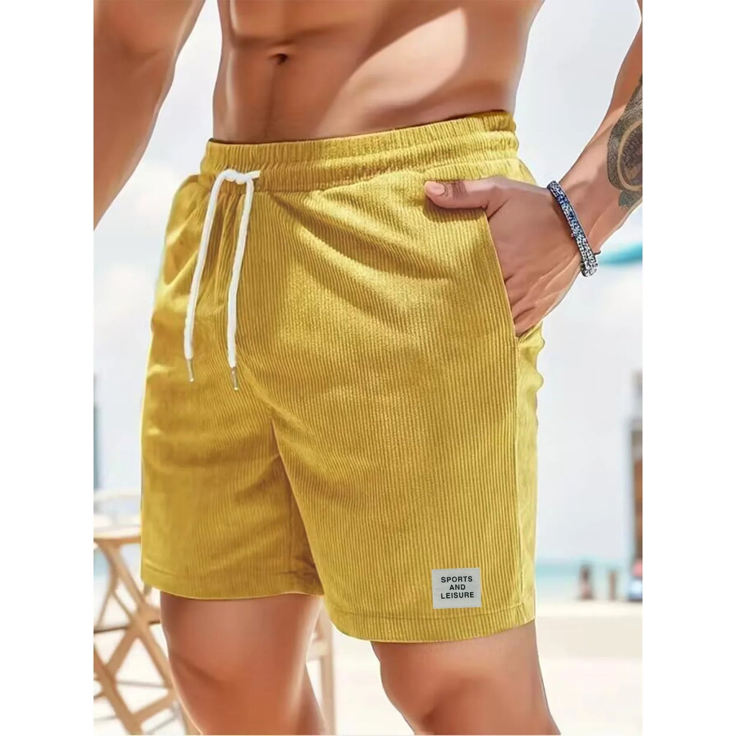 Sven | Corduroy Shorts Heren