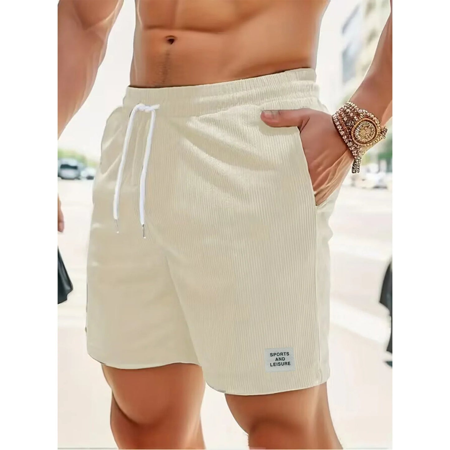 Sven | Corduroy Shorts Heren