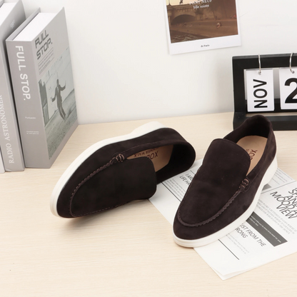 Juno | Suède Loafers