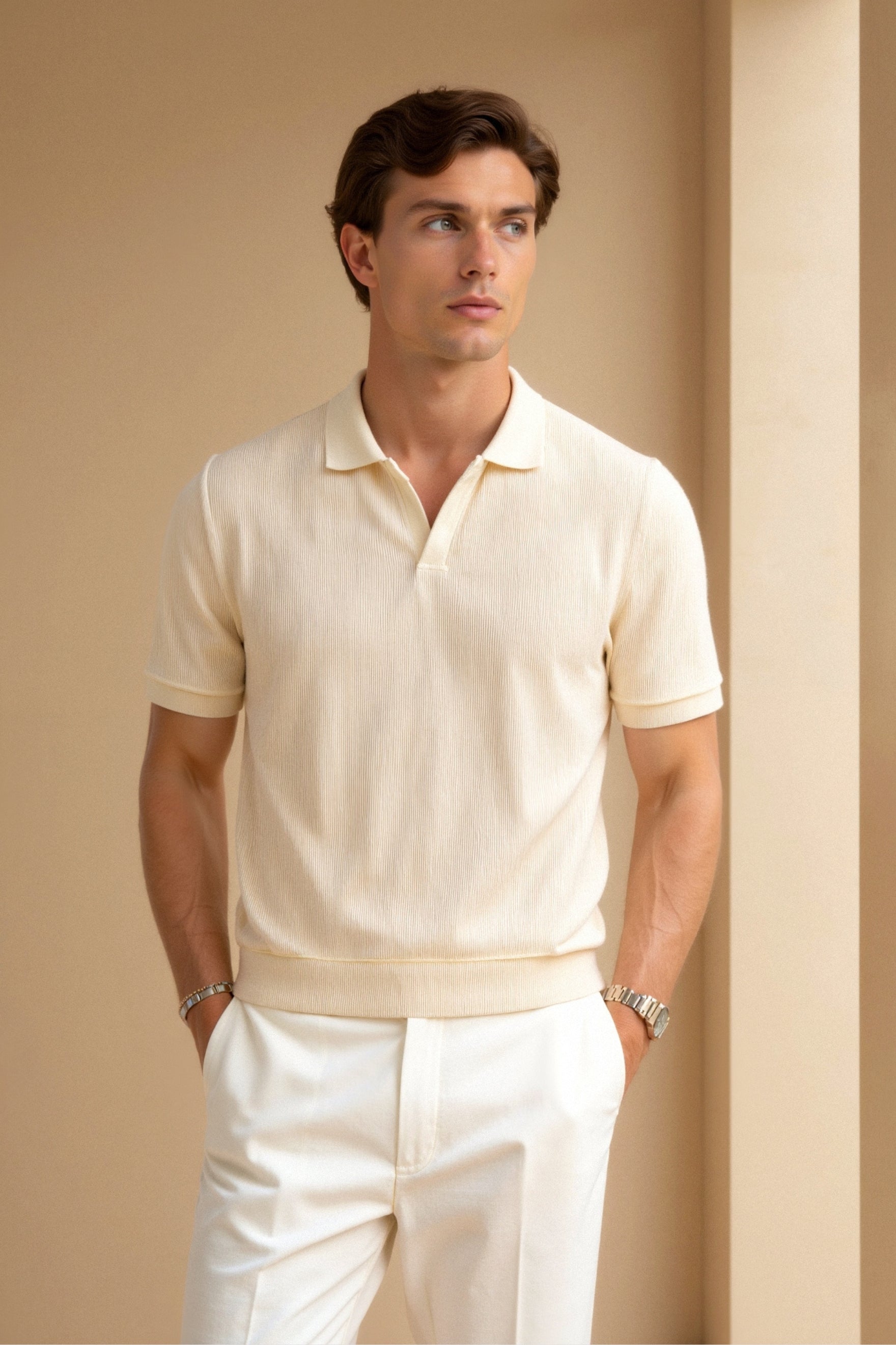 Bero – Beige Polo