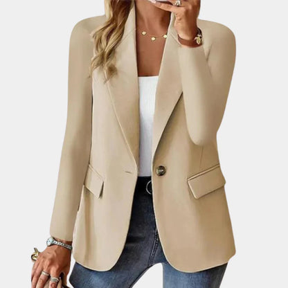 Janne | Getailleerde Blazer met Stretch