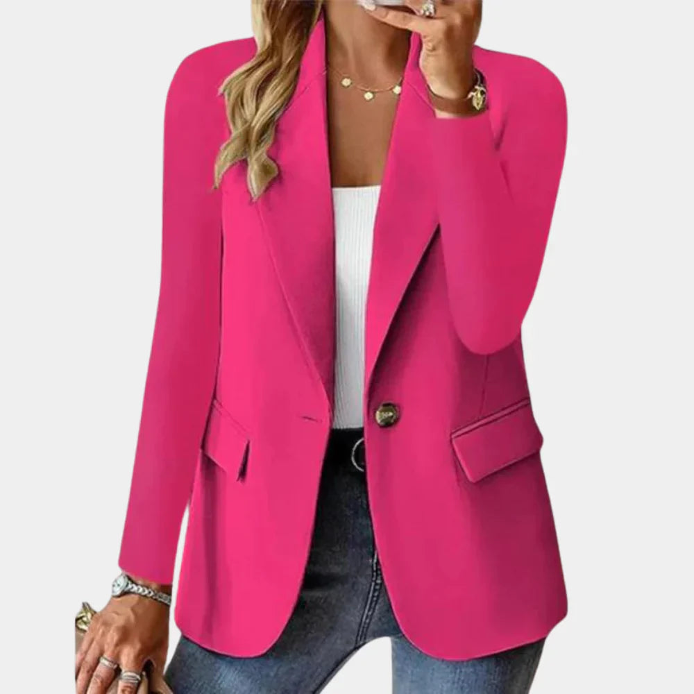 Janne | Getailleerde Blazer met Stretch
