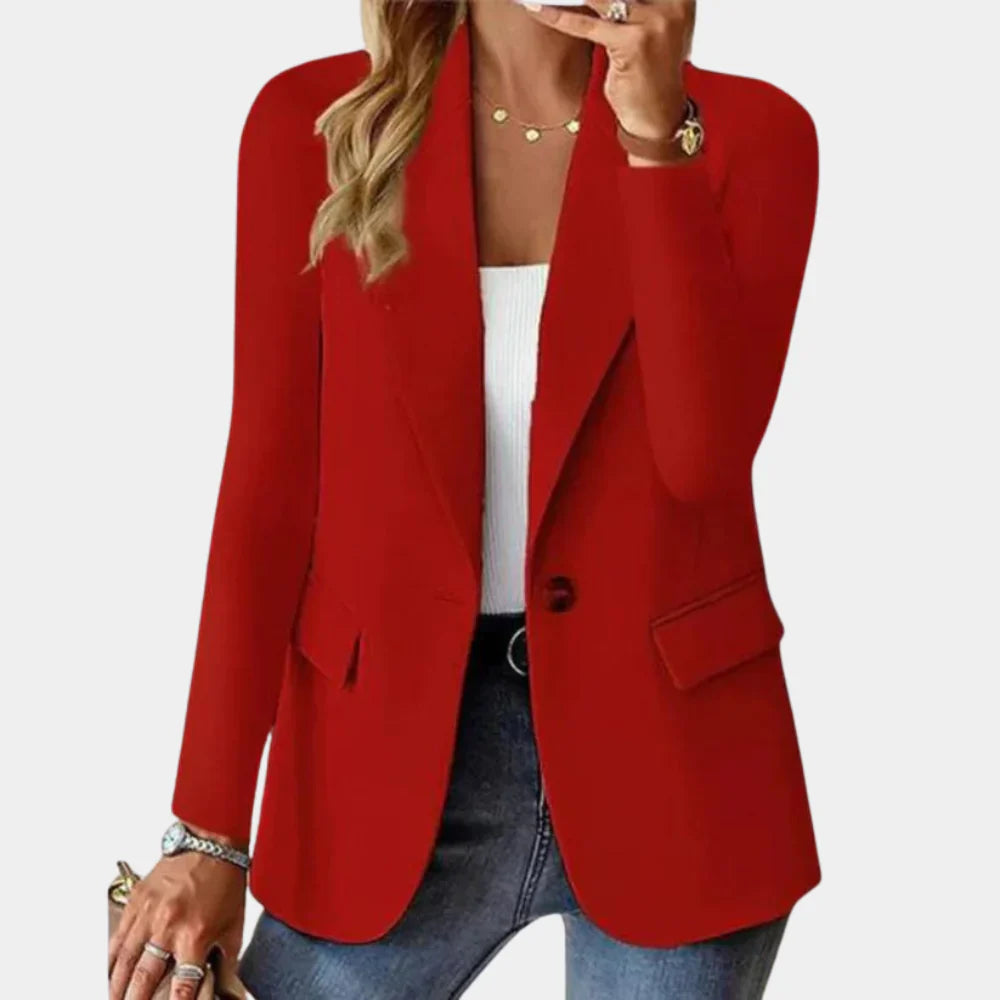 Janne | Getailleerde Blazer met Stretch