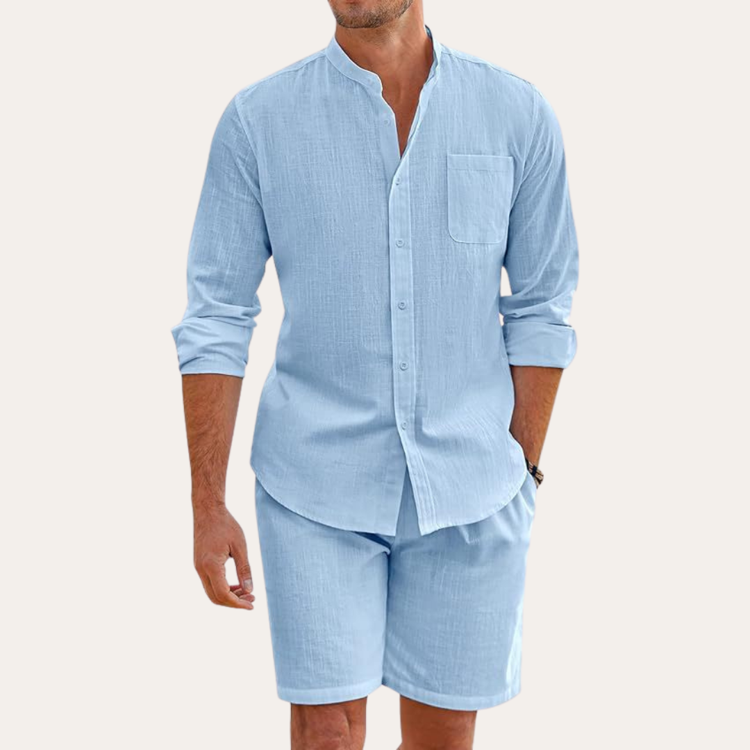 Thijs – Zomerset met Kraag en Shorts