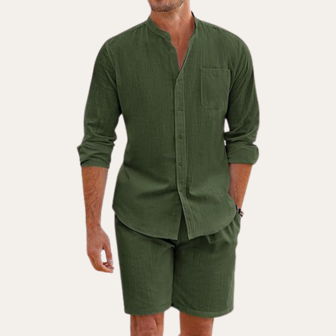 Thijs – Zomerset met Kraag en Shorts