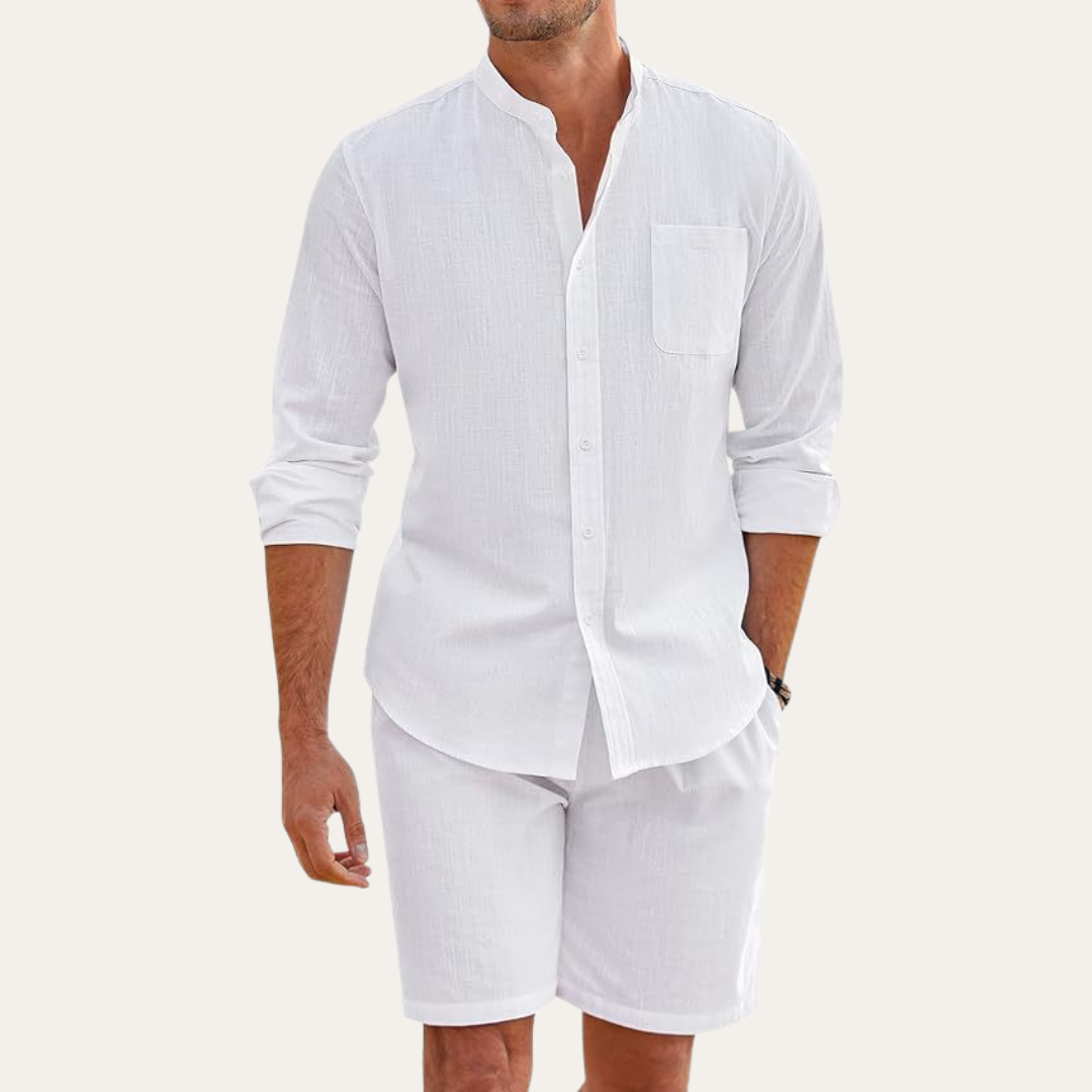 Thijs – Zomerset met Kraag en Shorts
