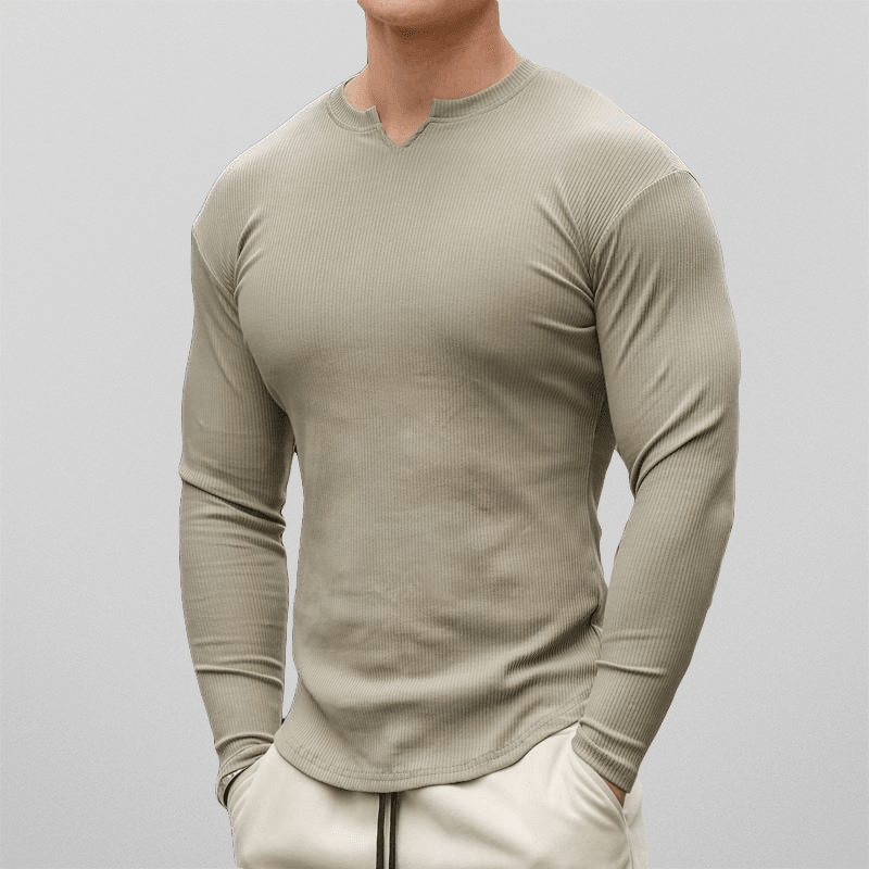 Timo | Sportshirt in Katoenstretch