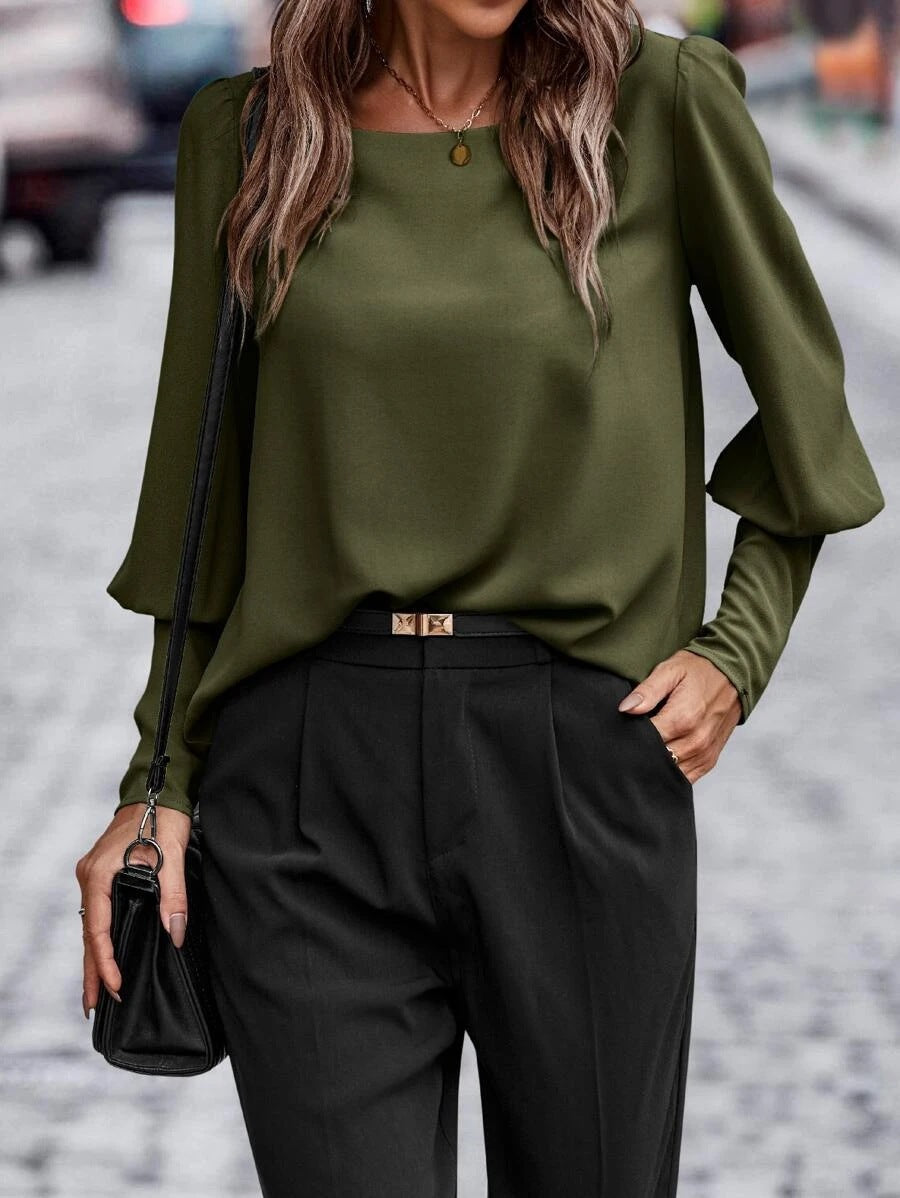 Ivy | O-hals Damesblouse