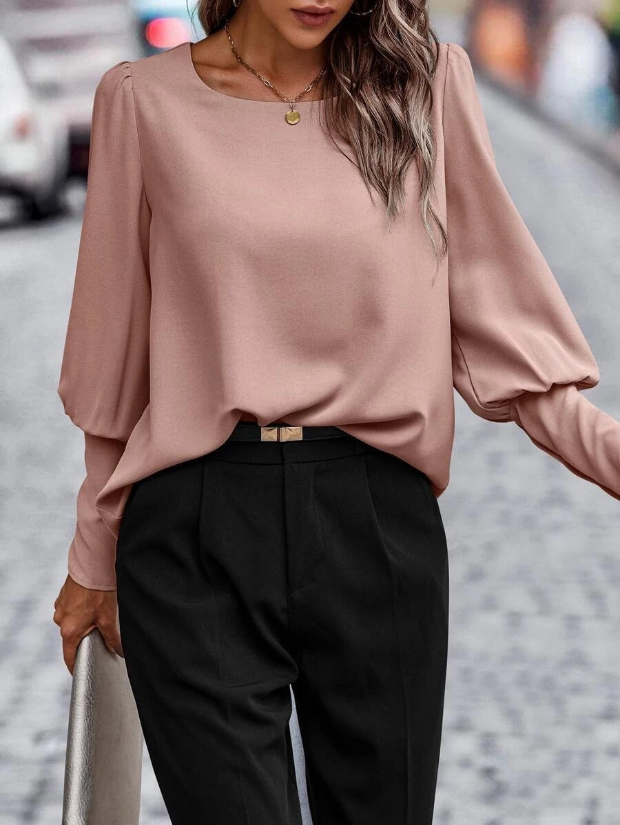 Ivy | O-hals Damesblouse