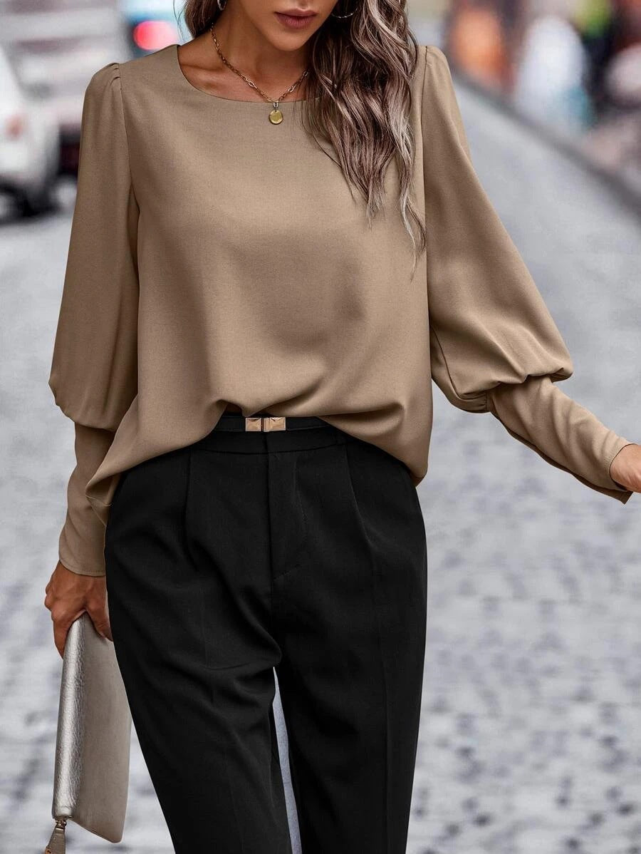 Ivy | O-hals Damesblouse