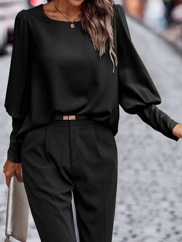 Ivy | O-hals Damesblouse