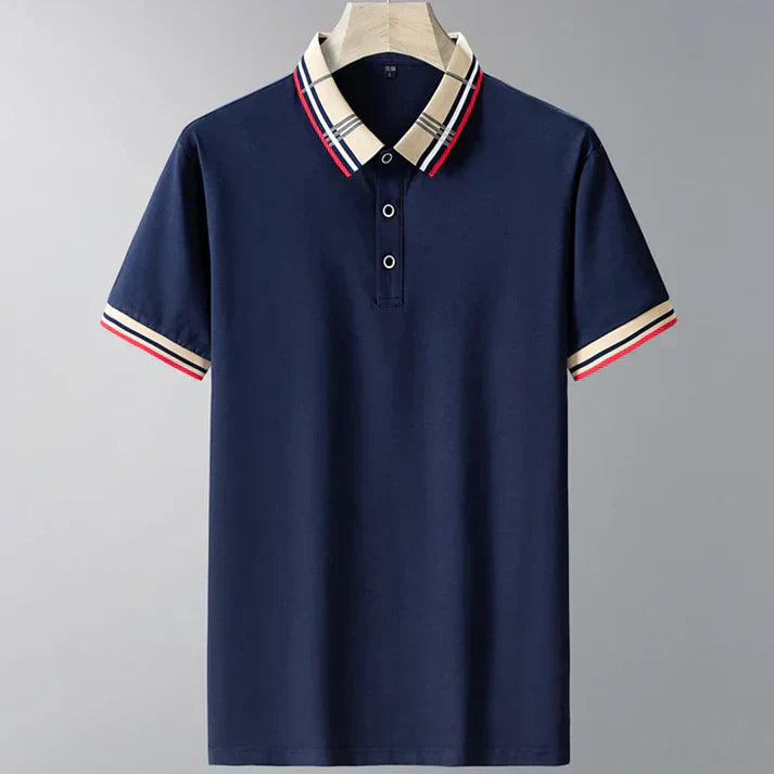 Carlen – Polo met Ritsdetail