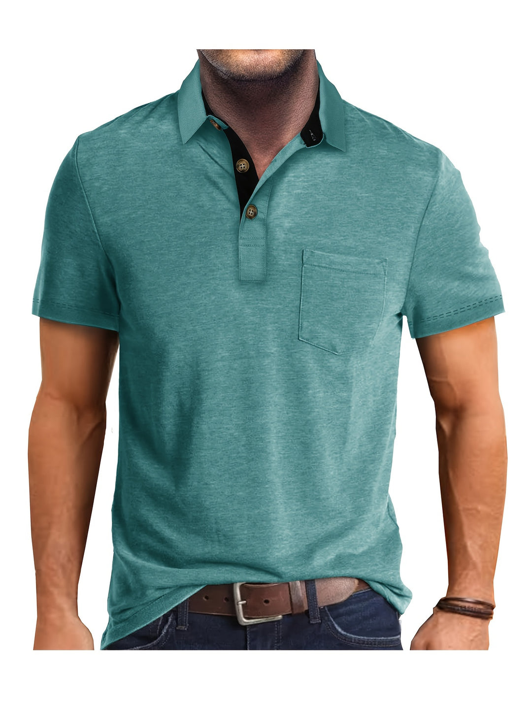 Sven – Poloshirt met Knopen