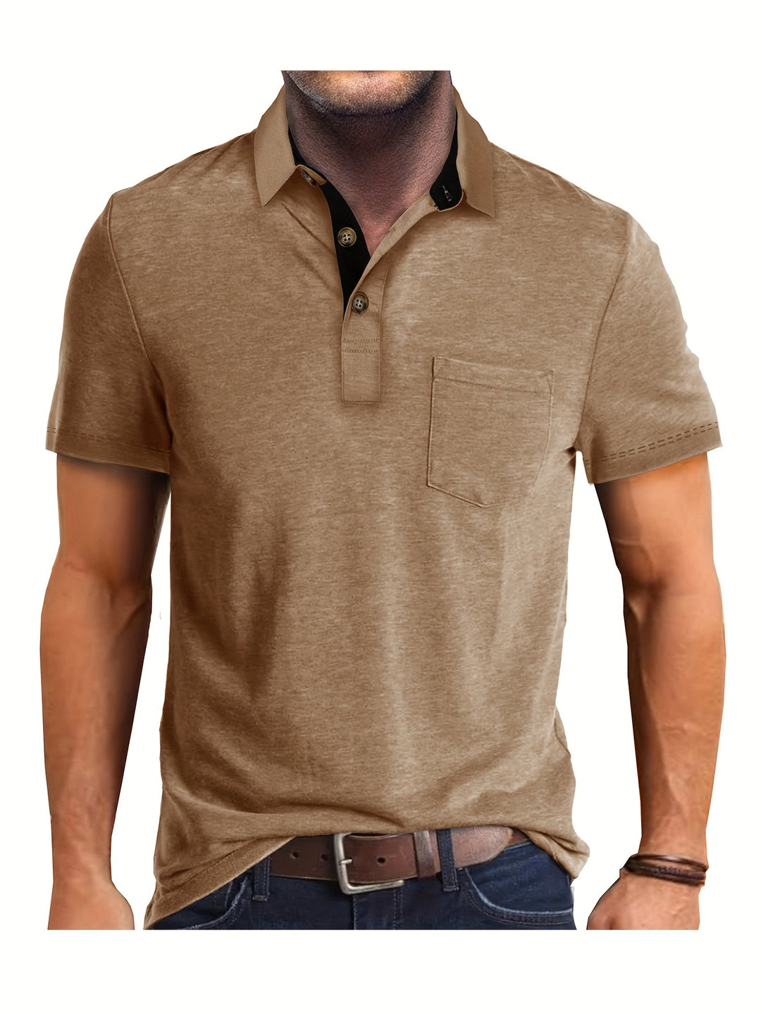Sven – Poloshirt met Knopen