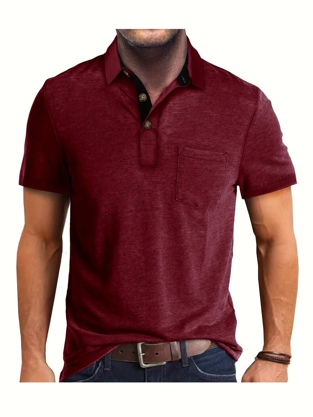 Sven – Poloshirt met Knopen