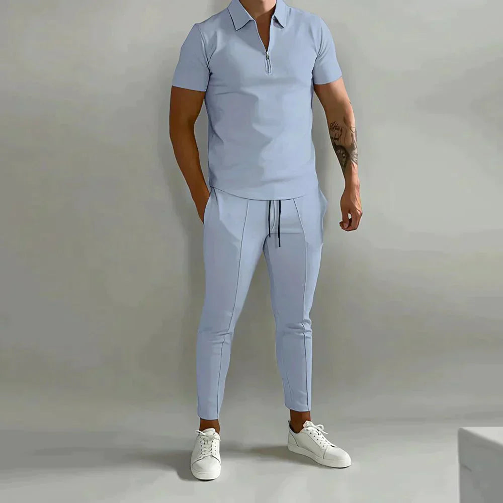 Floris – Licht Shirt en Broek Set