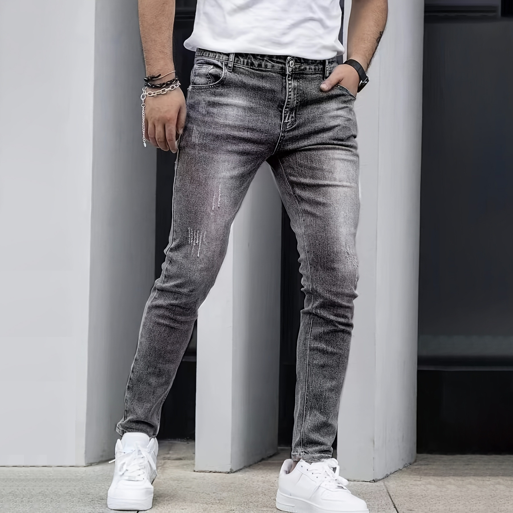 Bram – Slim Fit Jeans van Stretch Denim