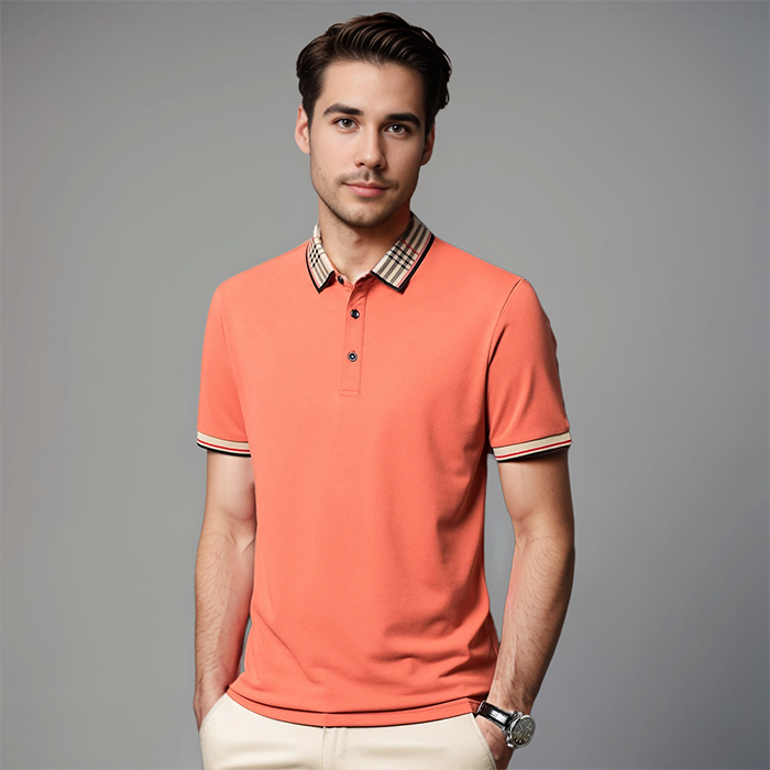 Carlen – Polo met Ritsdetail