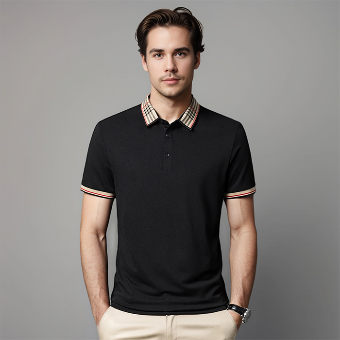 Carlen – Polo met Ritsdetail