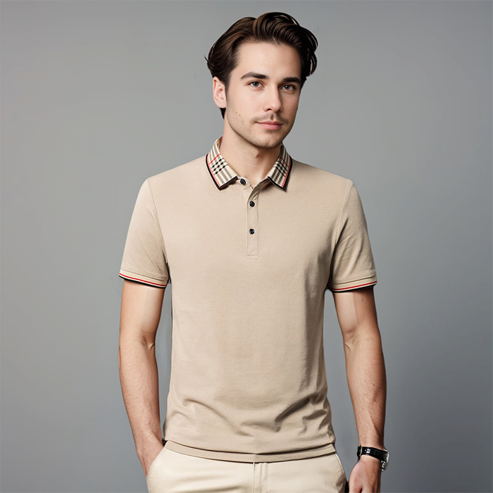 Carlen – Polo met Ritsdetail